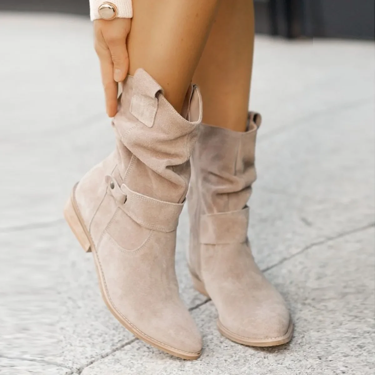 Sofía - Botines de ante de invierno - Imagen 5