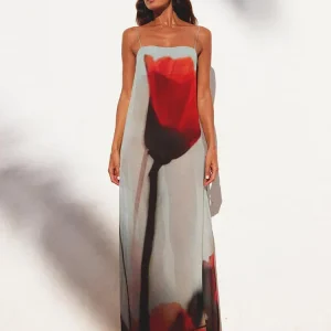 Vestido Rose™ Delicado con estampado de Rosa