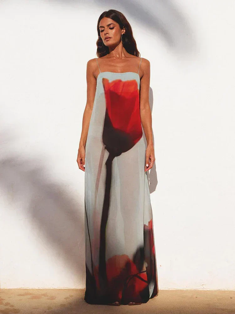 Vestido Rose™ Delicado con estampado de Rosa - Imagen 2