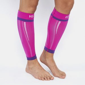 SHELL · Perneras compresivas con fibra de carbono para deporte | Fucsia