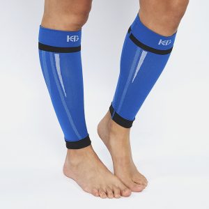 SHELL · Perneras compresivas con fibra de carbono para deporte | Azul