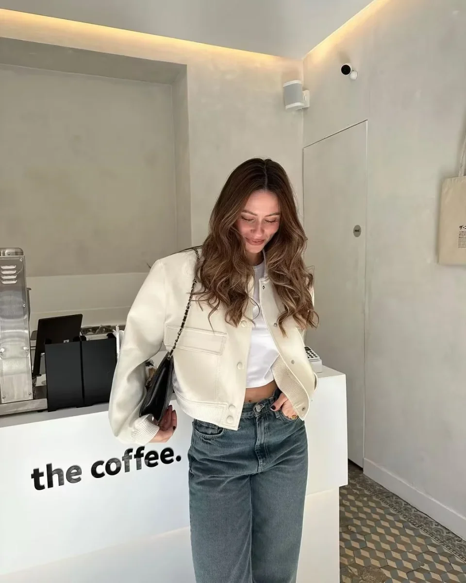 Chamarra Tiana™ Estilo Bomber y Clásica - Imagen 8