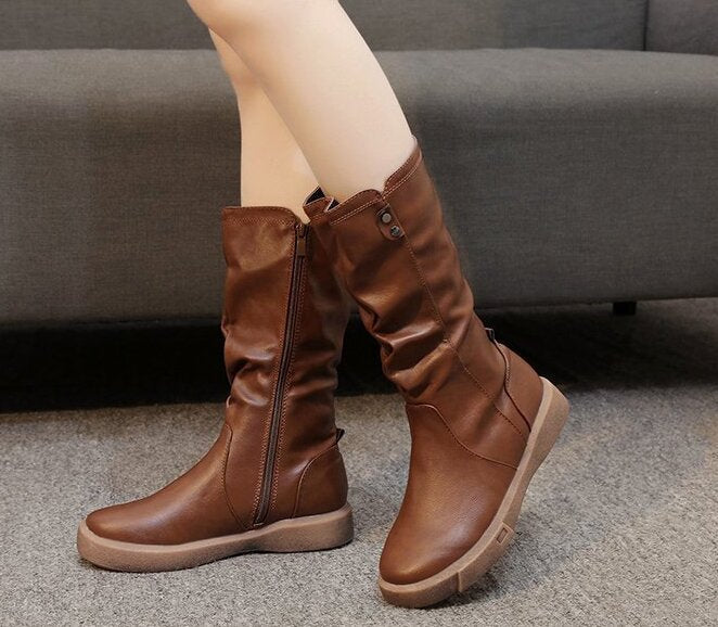 Victoria - Botas altas elegantes para mujer - Imagen 8