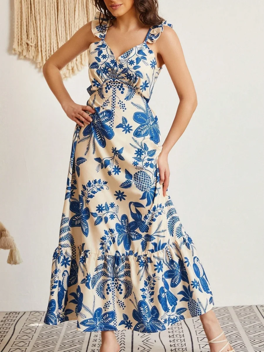 Jasmine™ Vestido de tirantes finos para mujer - Imagen 3