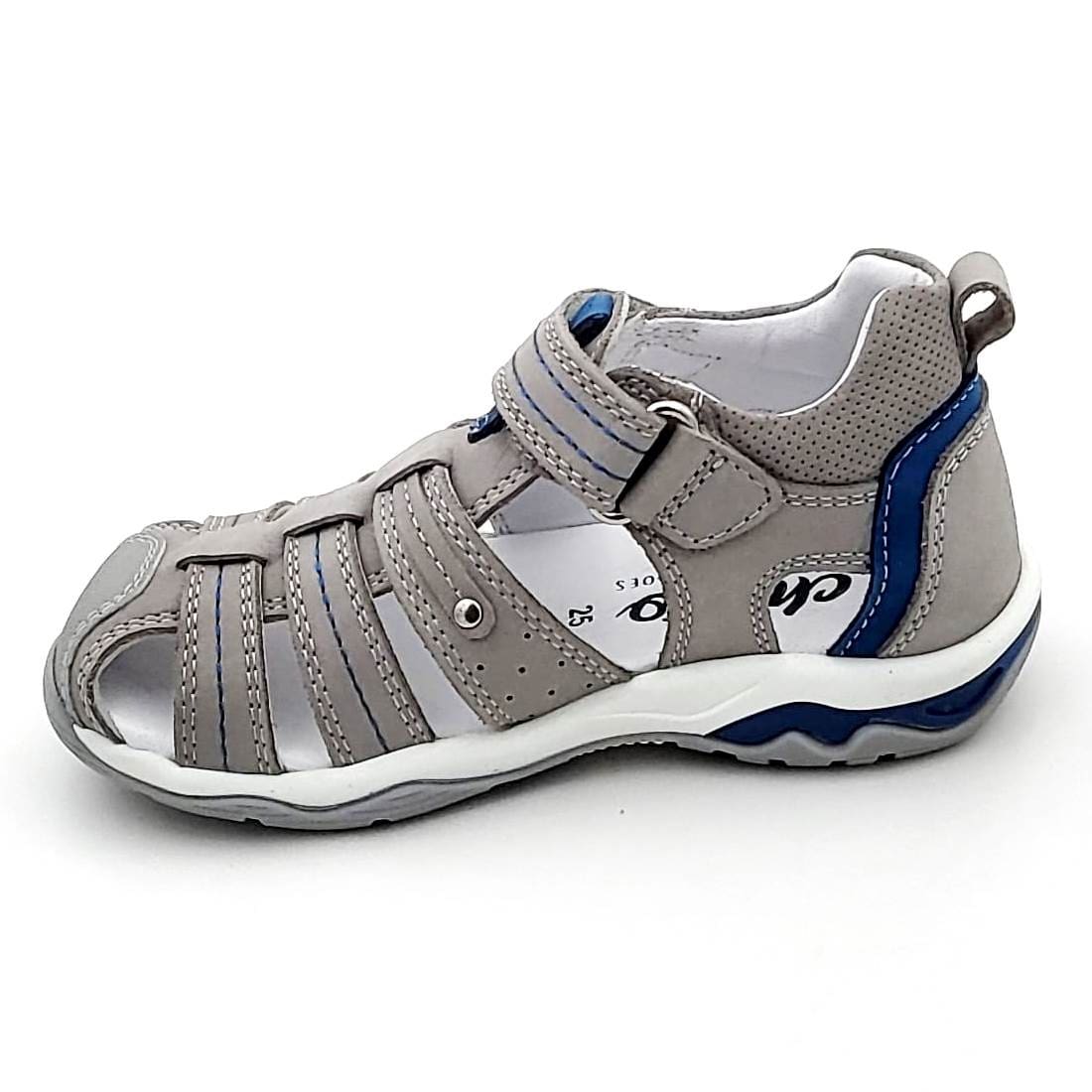 Sandalia Tiras Velcro Piel - Imagen 7