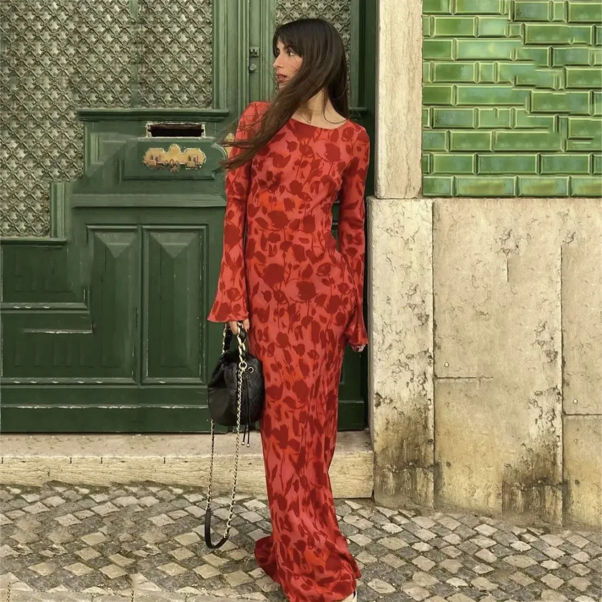 Vestido Suzette™ Delicado y Rojo - Imagen 2