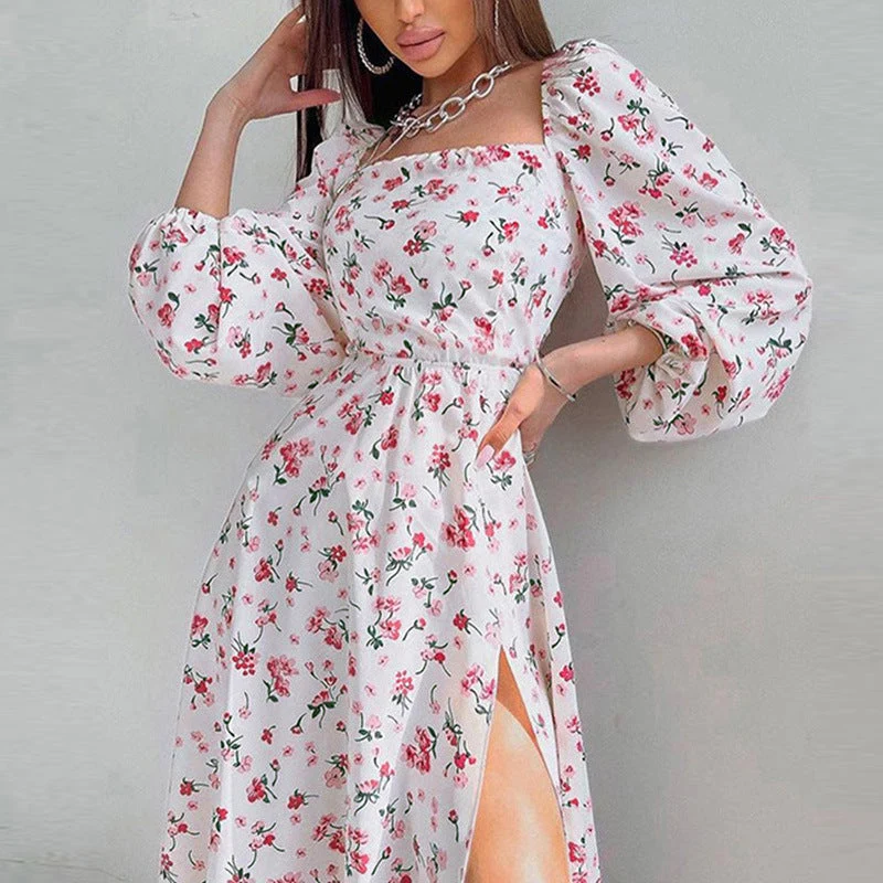 Hanna™ Vestido de primavera/verano de manga larga - Imagen 2