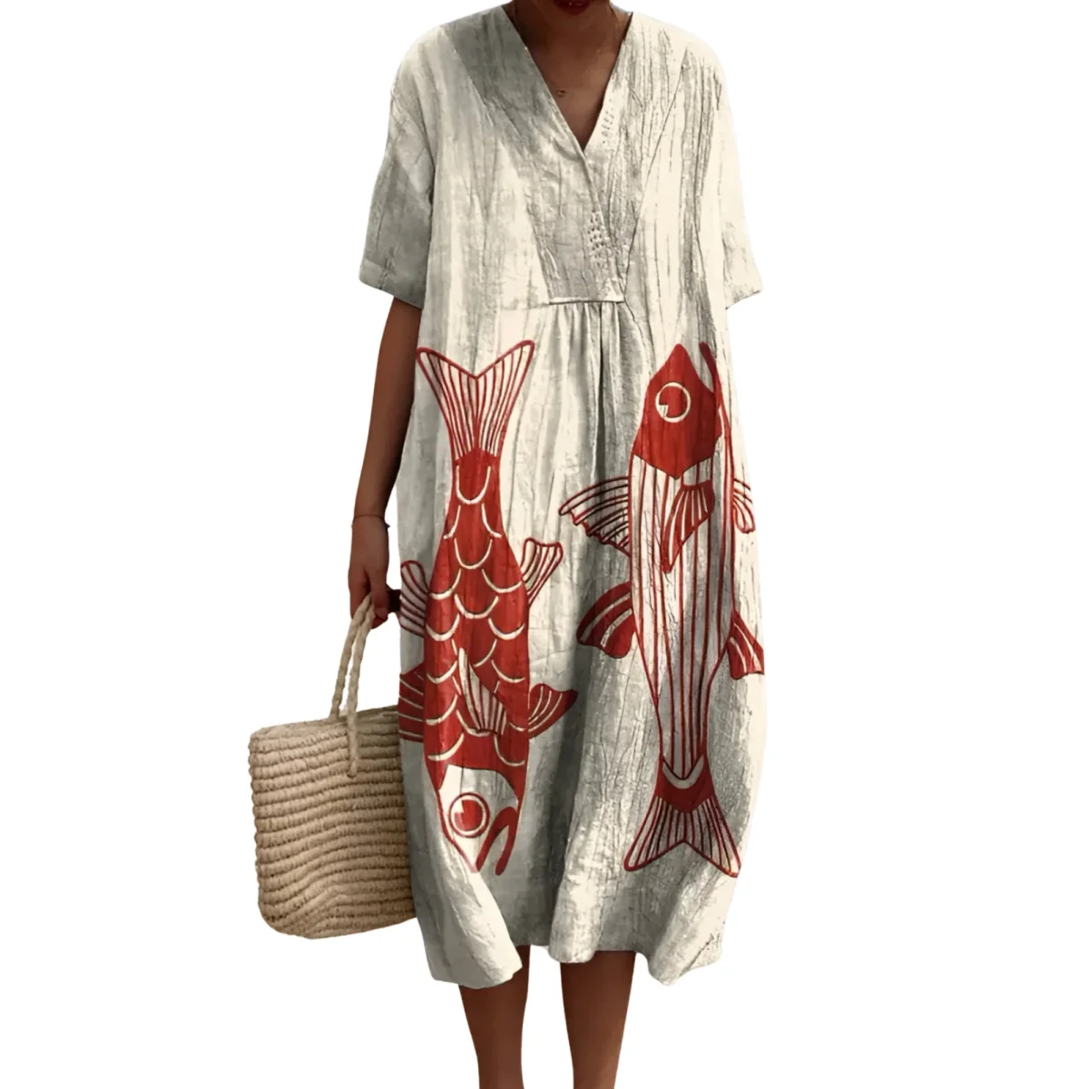 Mea - Vestidos de verano con estampados únicos - Imagen 2