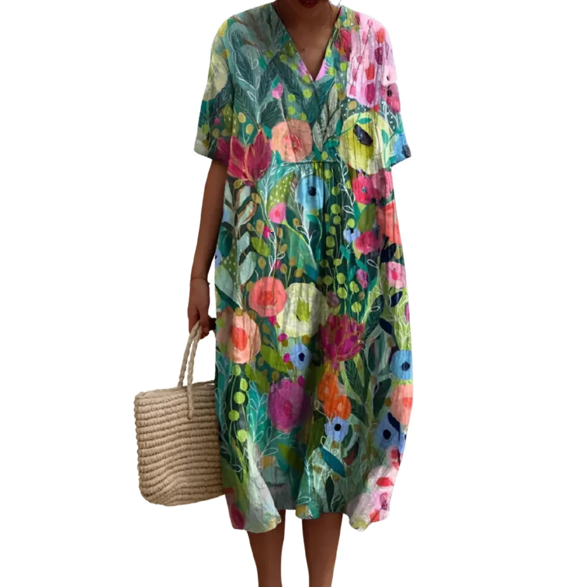 Mea - Vestidos de verano con estampados únicos - Imagen 2