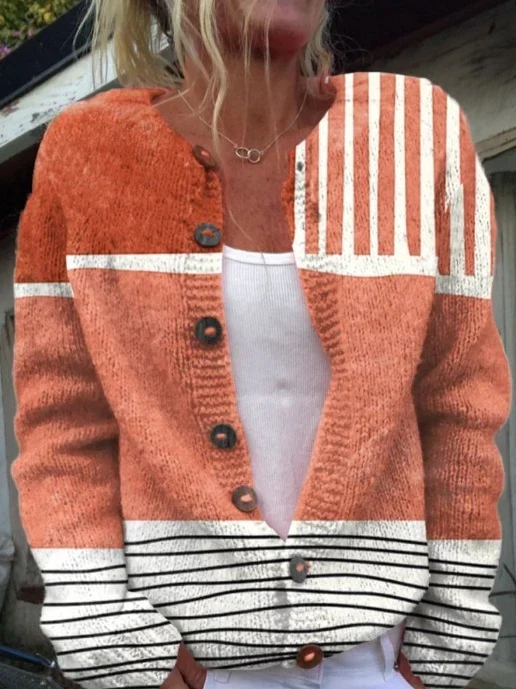 Rosa - Cárdigan con estampado - Imagen 7