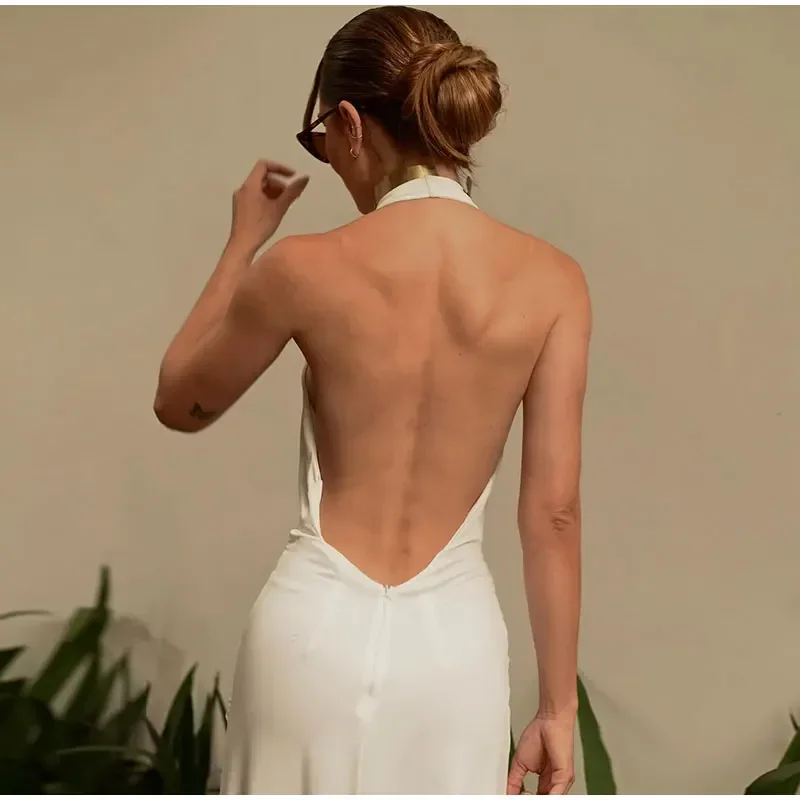Jaya ™ vestido formal con cuello halter - Imagen 3