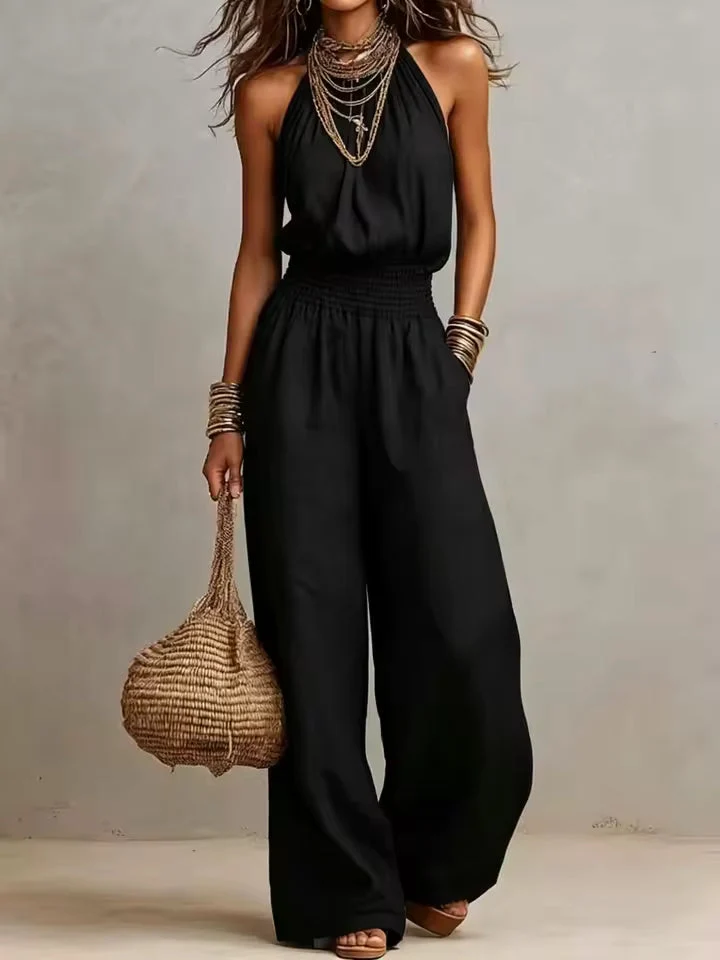 Valeria | Mono Elegante con Halter para Mujer - Imagen 4