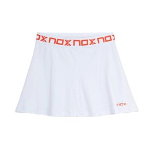 Falda Nox Team Blanco/Rojo 2026
