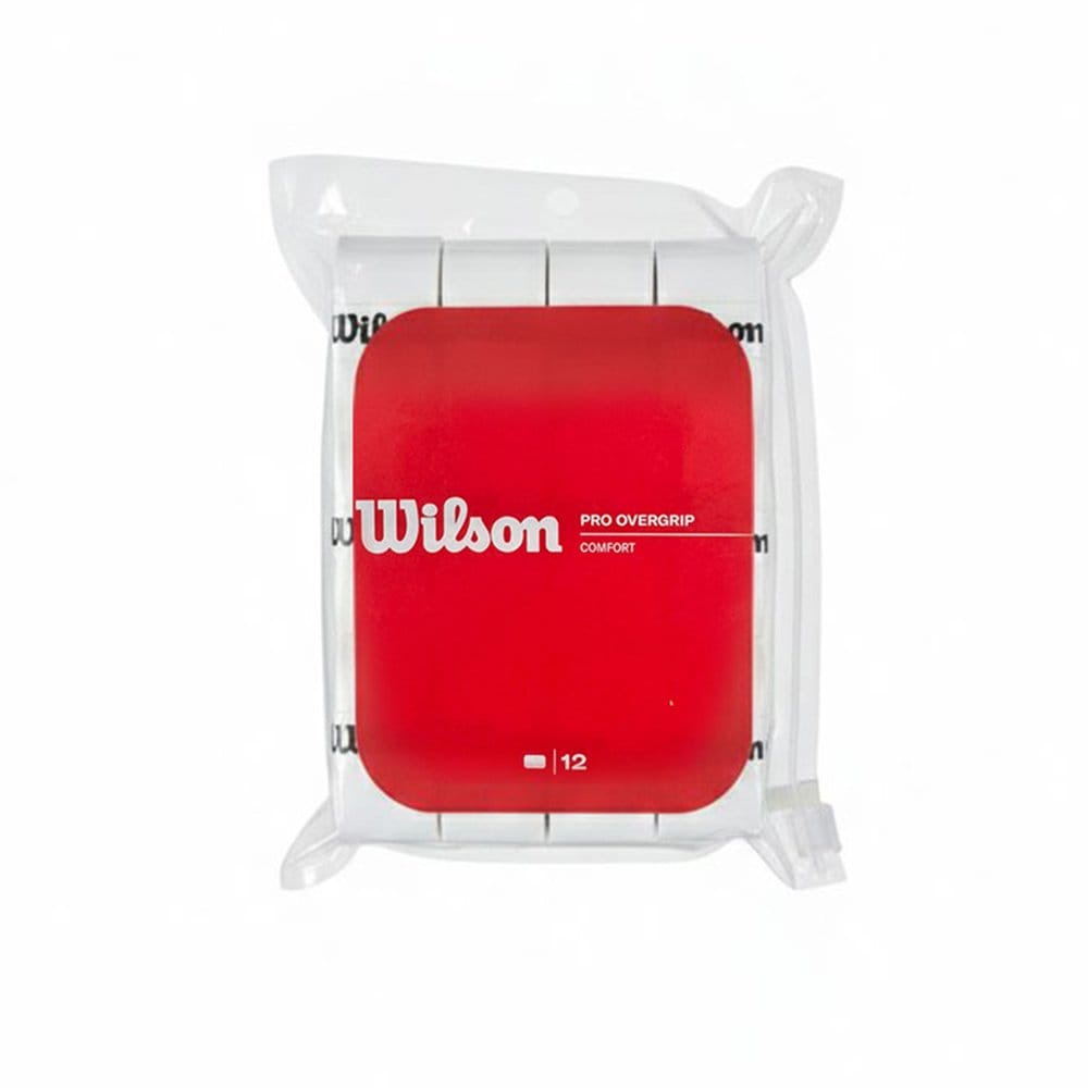 Blister 12 Overgrips Wilson Pro Comfort Blanco - Imagen 2