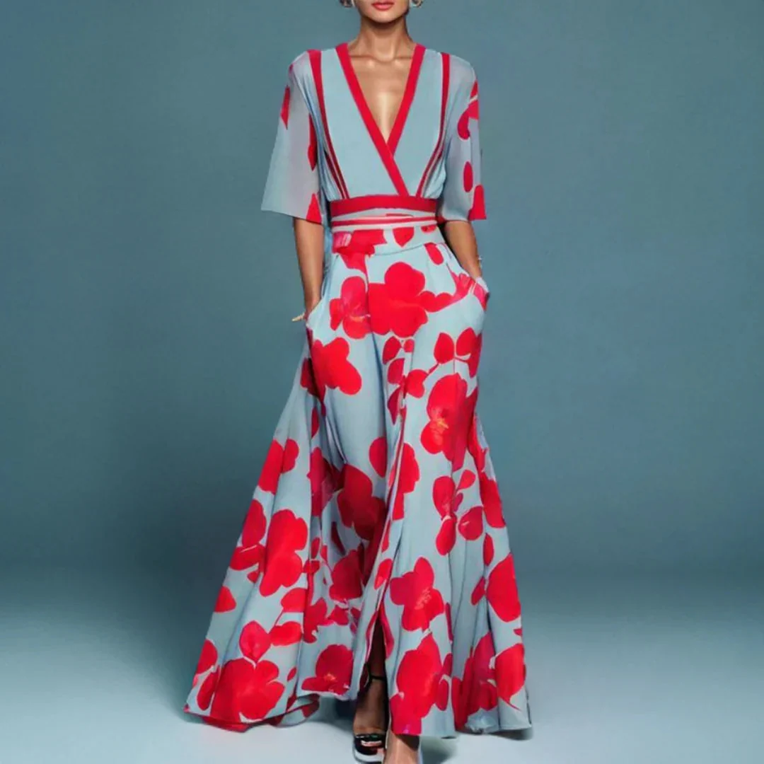Lorraine | Vestido con estampado floral - Imagen 3