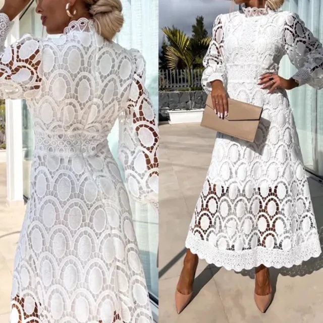 Kaia ™ vestido de cuello elegante - Imagen 2