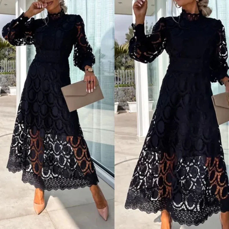 Kaia ™ vestido de cuello elegante - Imagen 7