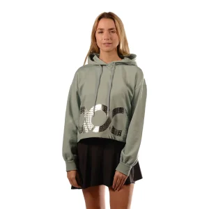 Sudadera Aca Padel Verde Olivo Mujer