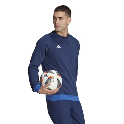 Adidas Tiro23 C Co Cre Sweatshirt Dark Blue - Imagen 4