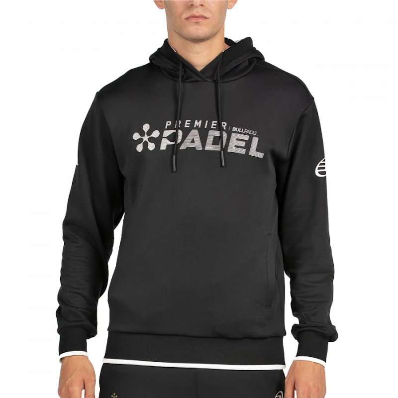 Sudadera Bullpadel Piatro Negro 2026 - Imagen 2