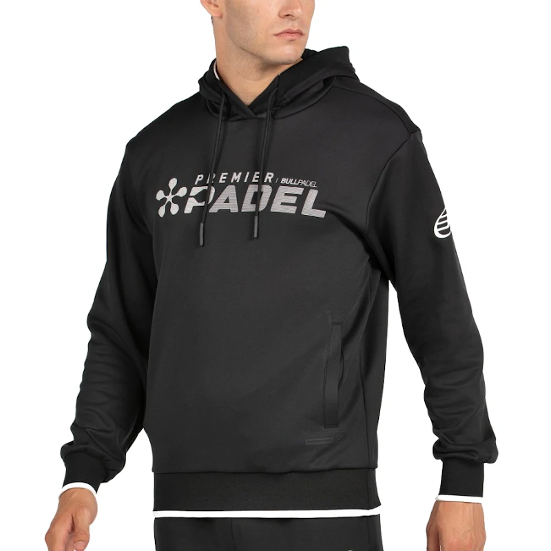 Sudadera Bullpadel Piatro Negro 2026 - Imagen 5