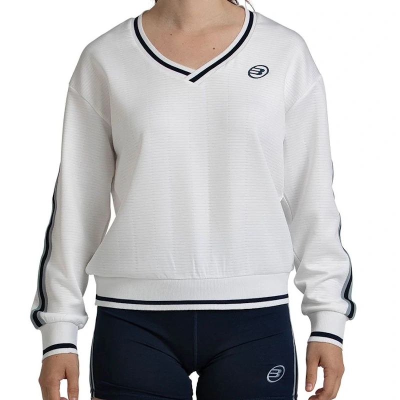 Sudadera Bullpadel Traiser Hueso Mujer 2026 - Imagen 2