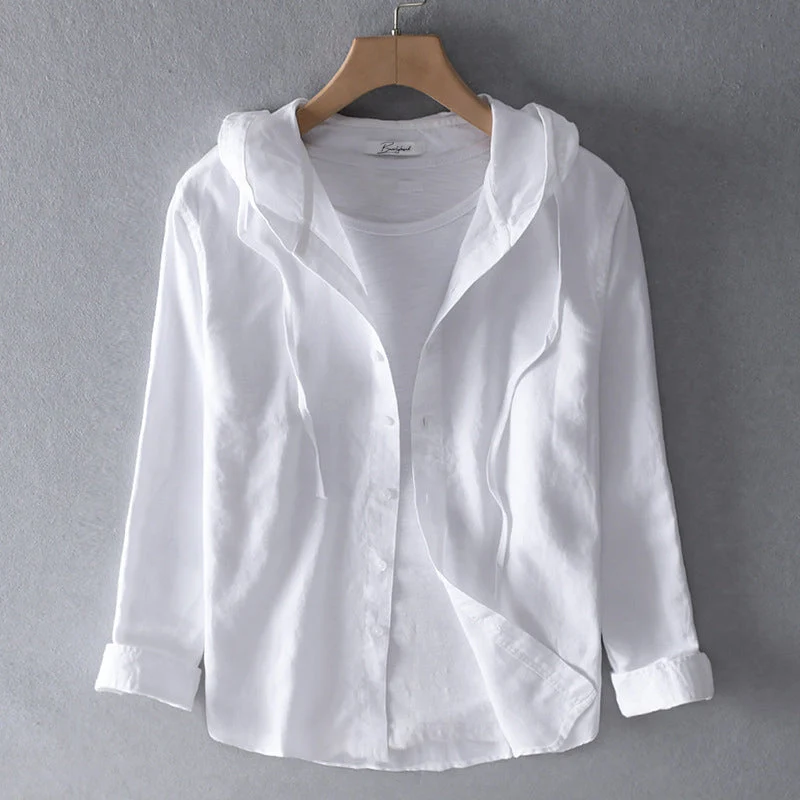 Elena | Blusa ligera con capucha - Imagen 5