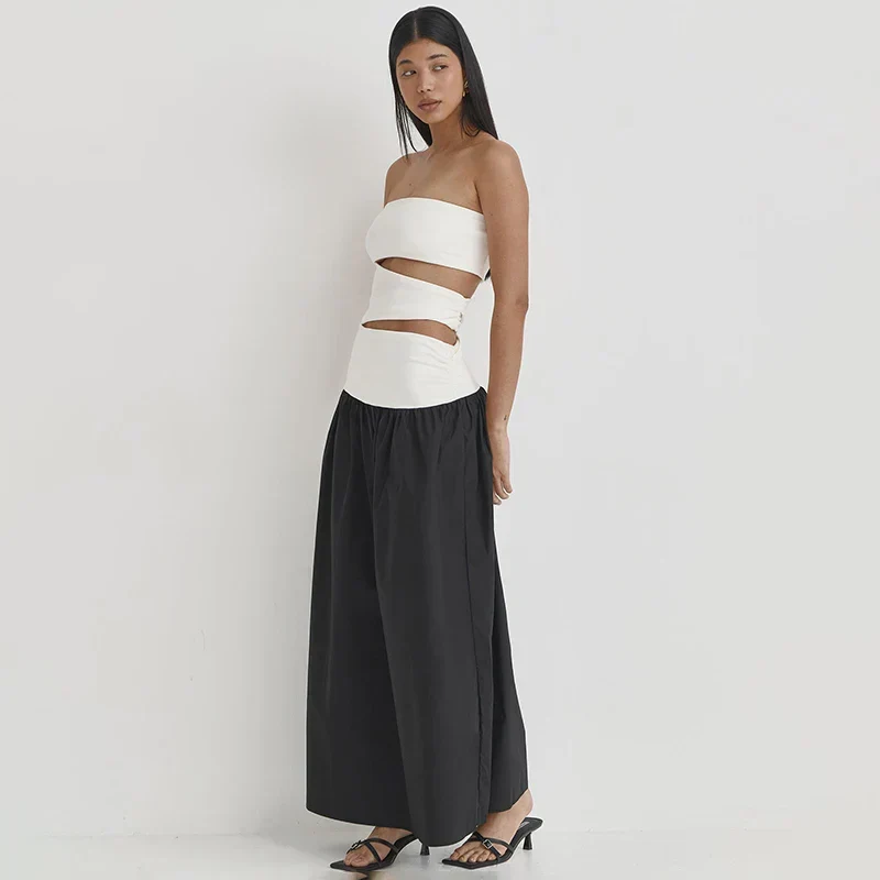 Estley ™ vestido de contraste - Imagen 2