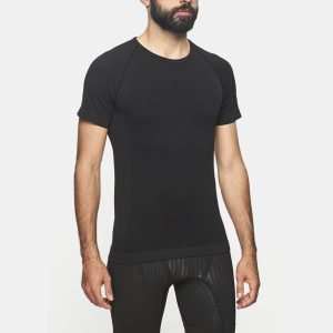 TWINK Camiseta de manga corta negra