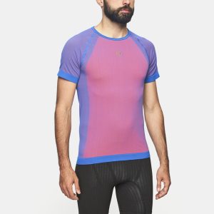 TWINK Camiseta de manga corta azul/roja