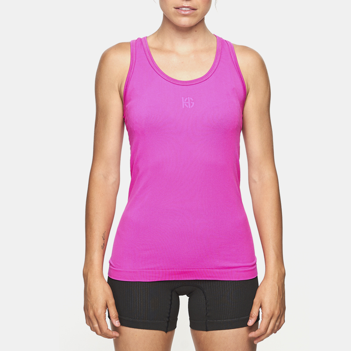 TWINK Camiseta sin mangas fucsia - Imagen 2