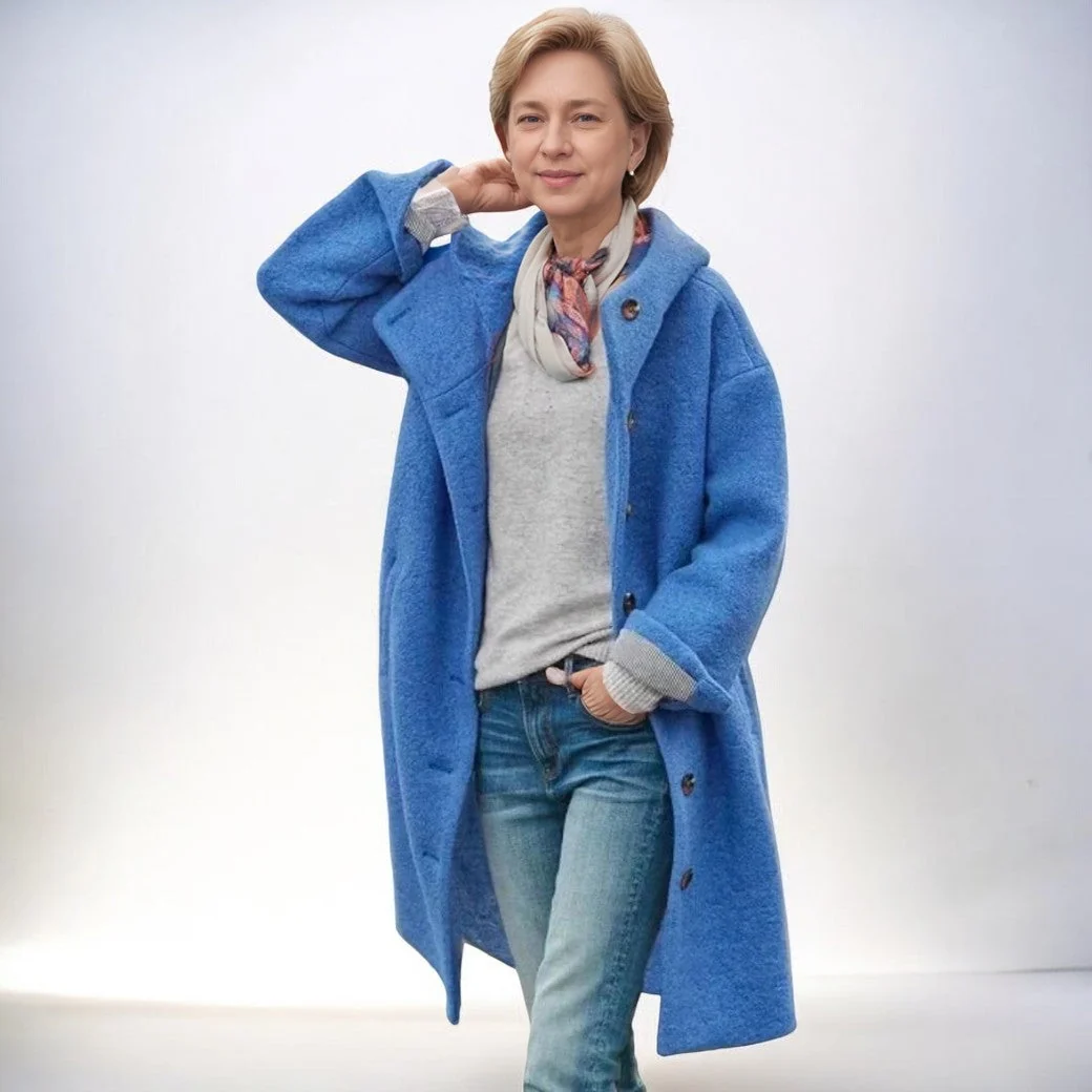 Luna™ Abrigo de invierno largo y elegante - Imagen 6