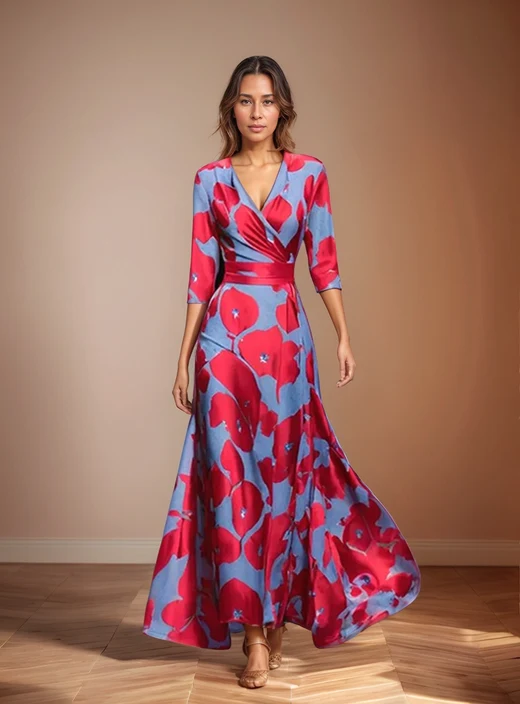 Lorraine | Vestido con estampado floral - Imagen 6