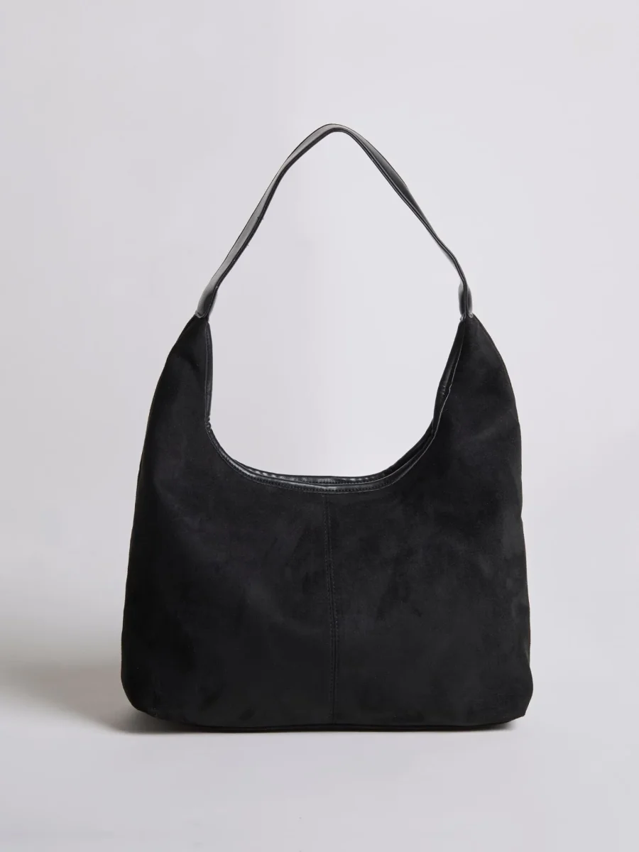 Bolso de mano de cuero de gamuza para uso diario - Imagen 2