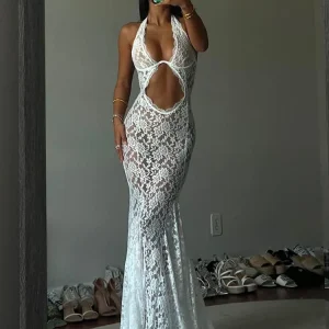 Mikela ™ vestido cortado