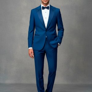 Traje azul elegante para hombre | Traje Alessio para eventos formales