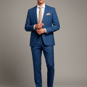 Traje azul elegante para hombre | Traje Tinttoreto moderno