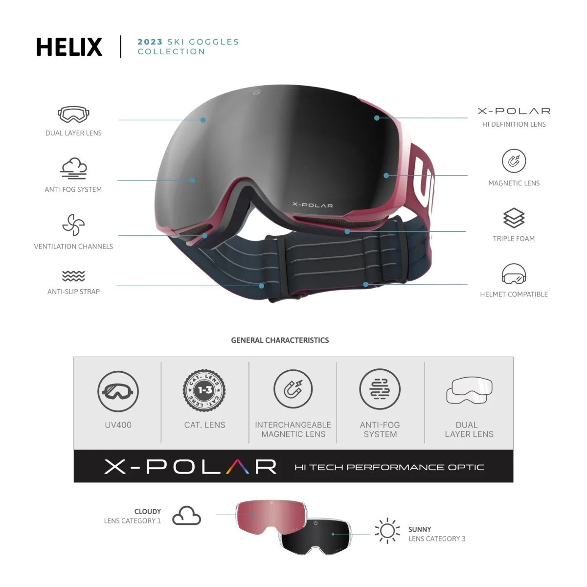 Helix Red / Silver - Imagen 5