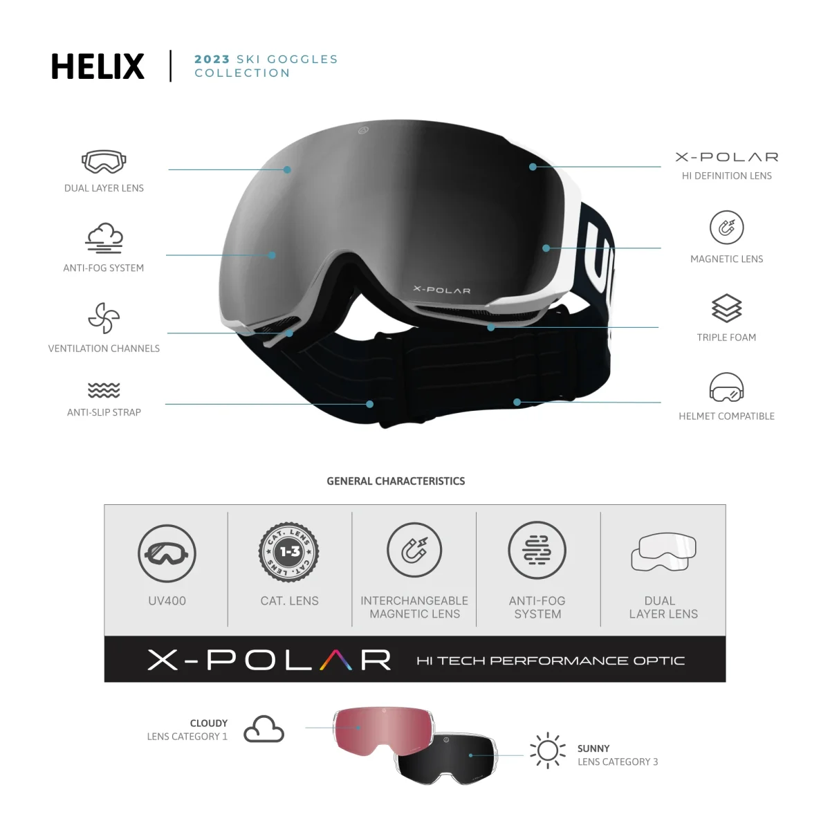Helix White / Silver - Imagen 5