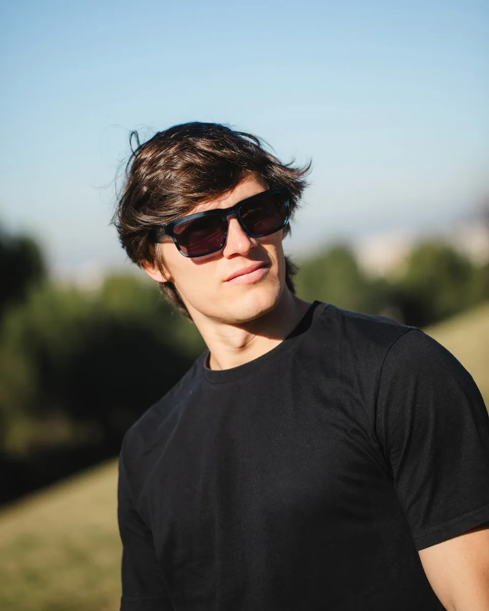 Artic Blue Tortoise / Black - Imagen 4