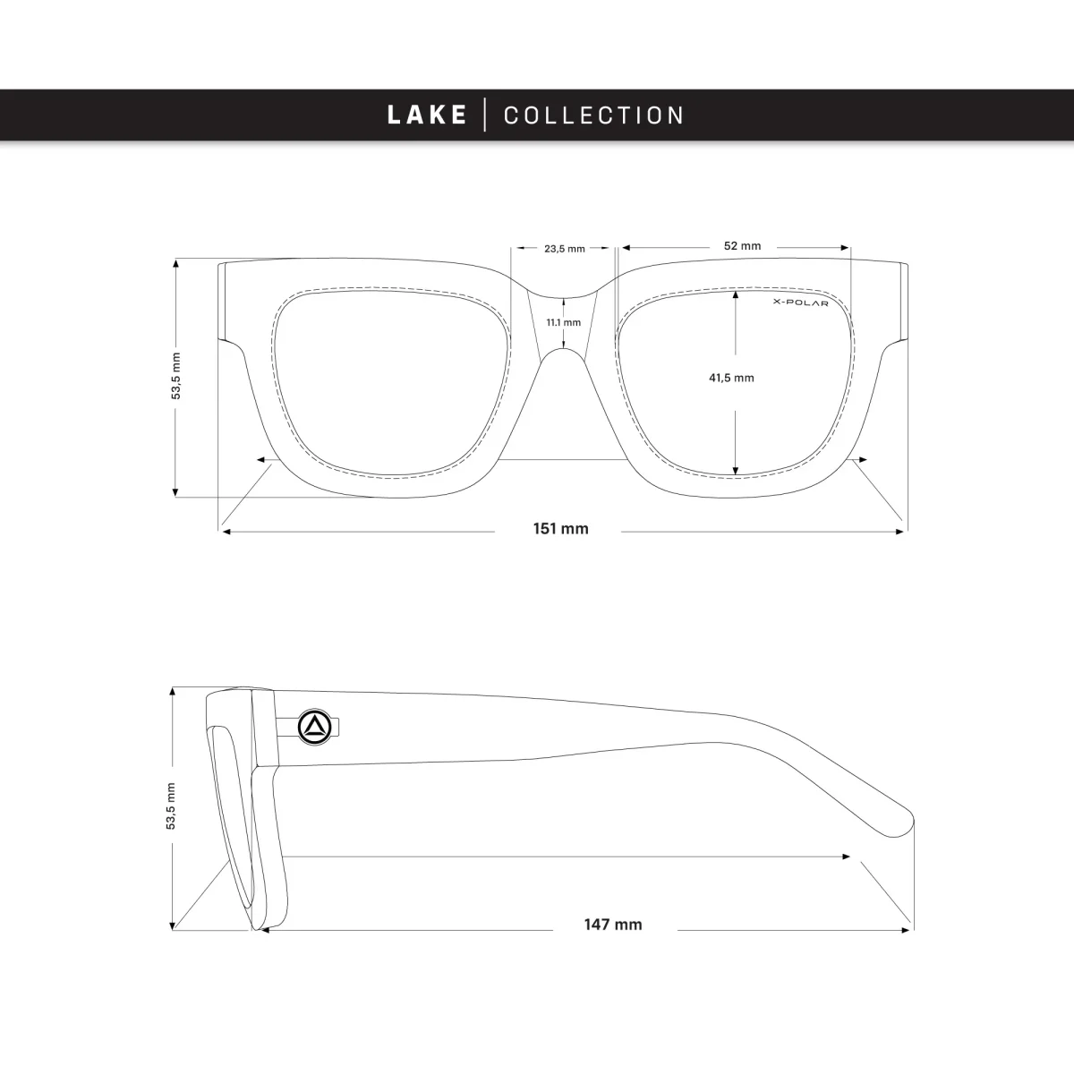 Lake Blue Tortoise / Black - Imagen 9