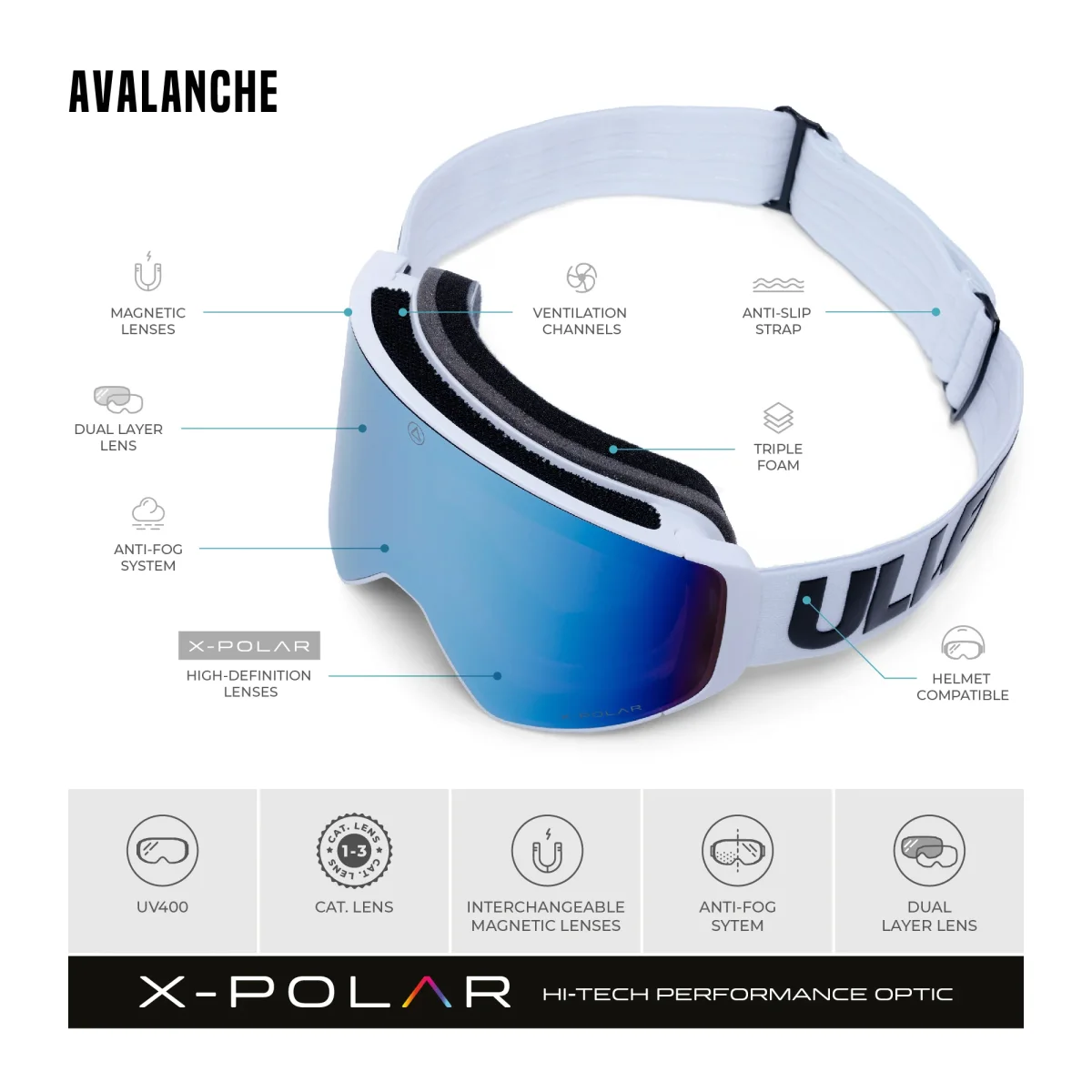 Avalanche White / Blue - Imagen 9