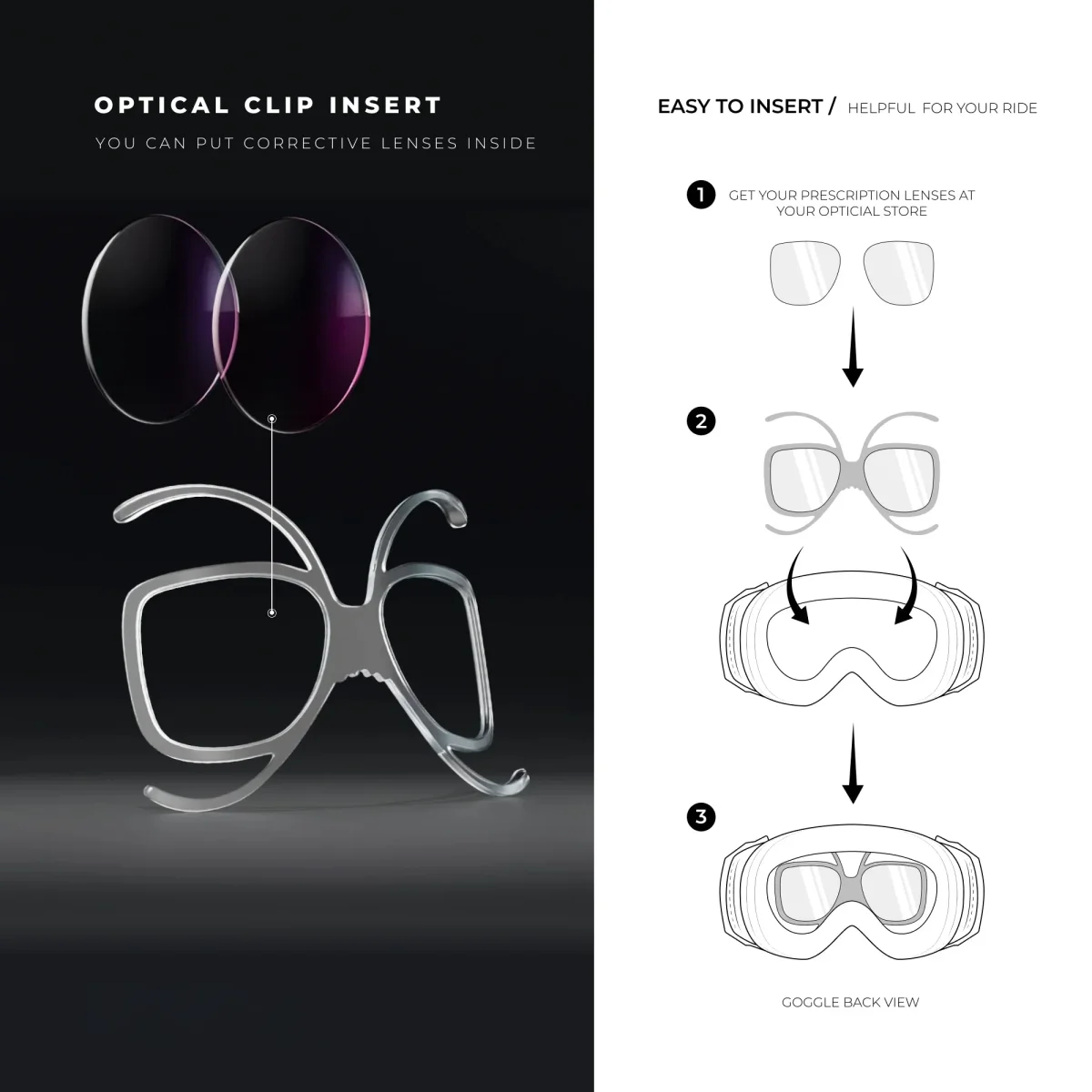 Ski Optical Insert - Imagen 3