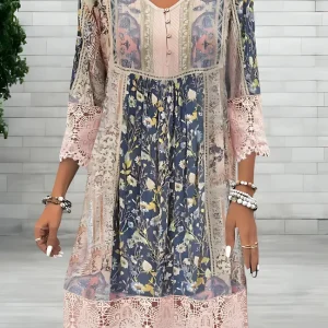 Tamara | Vestido bohemio fluido de lujo (casi agotado)