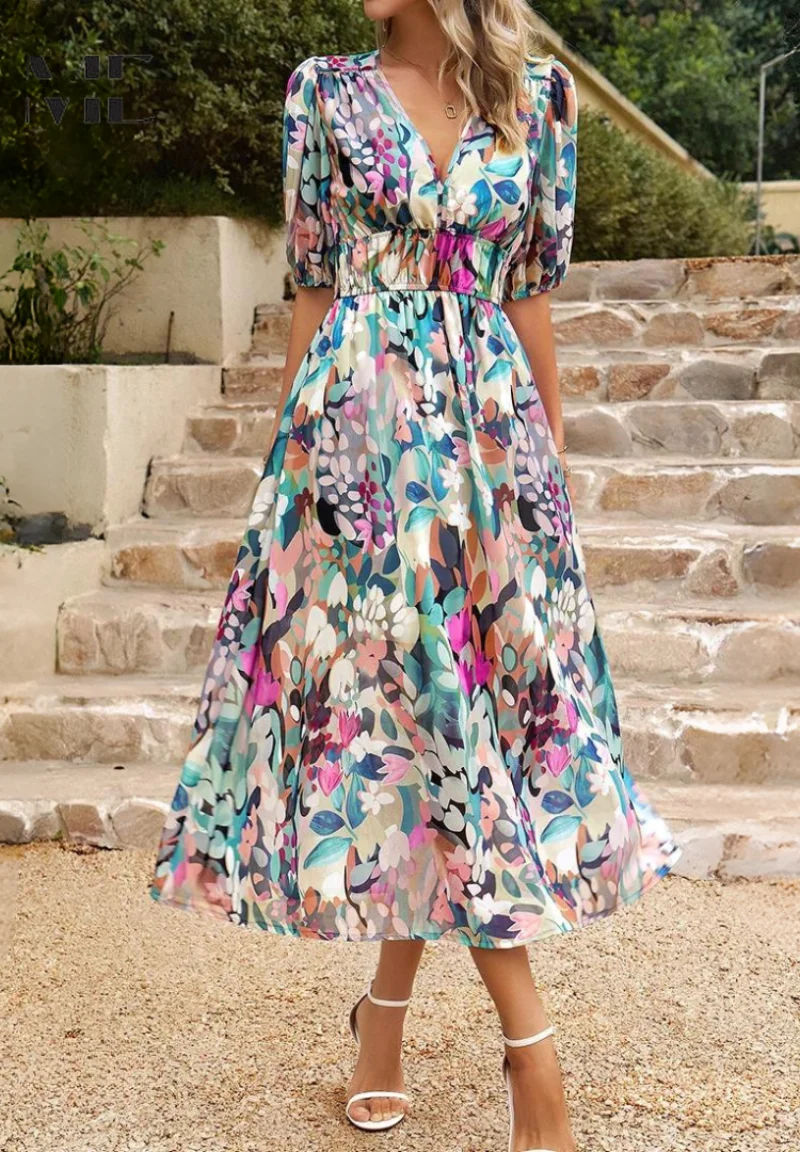 Feminique | Vestido de flores - Imagen 8