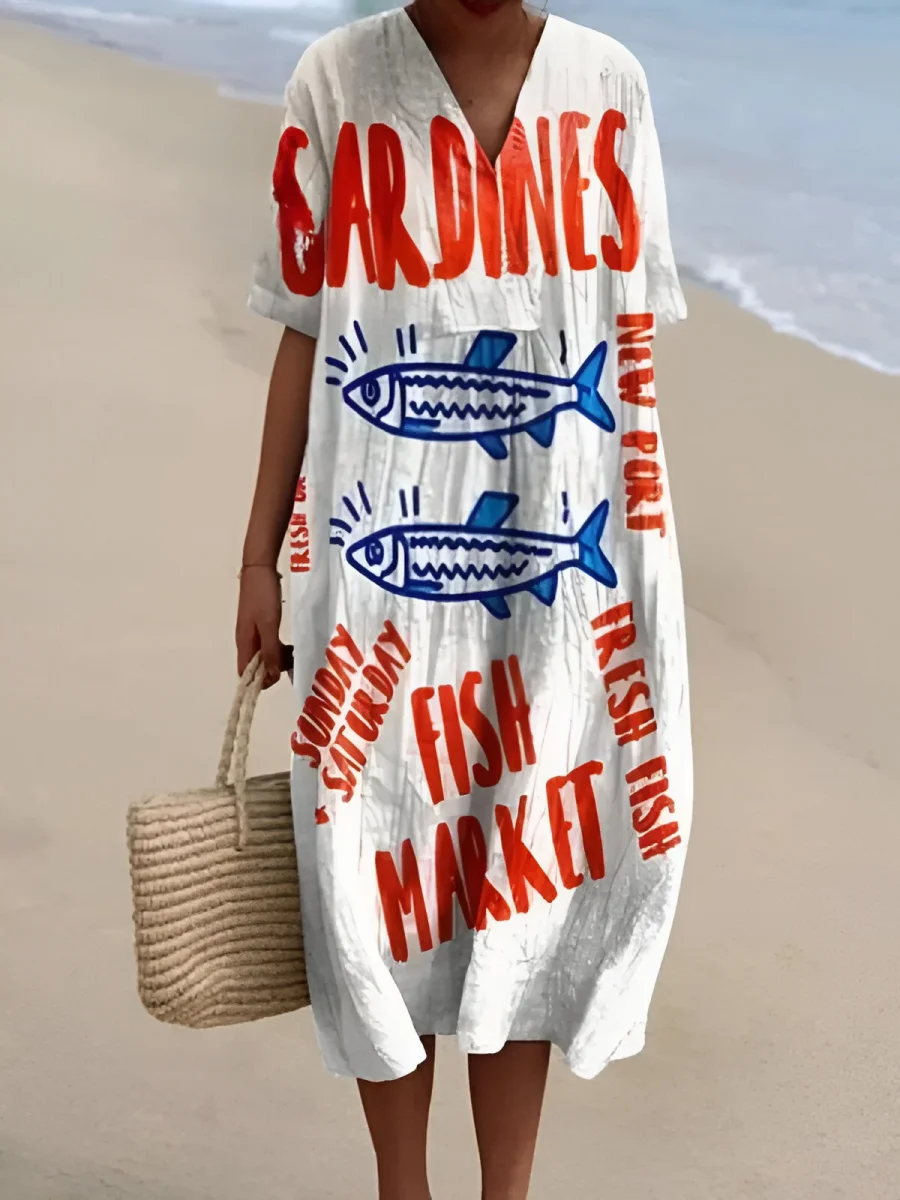 Mea - Vestidos de verano con estampados únicos - Imagen 3