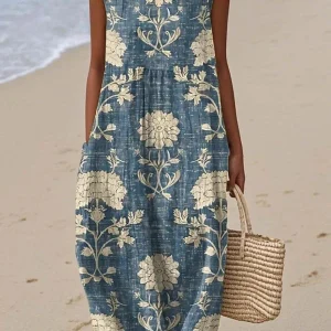 Belle | Vestido de verano ligero y sin mangas para Mujer