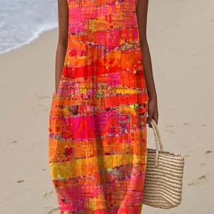 Faye | Vestido de verano ligero y sin mangas para Mujer