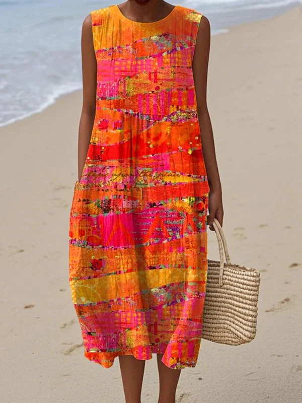 Faye | Vestido de verano ligero y sin mangas para Mujer - Imagen 2