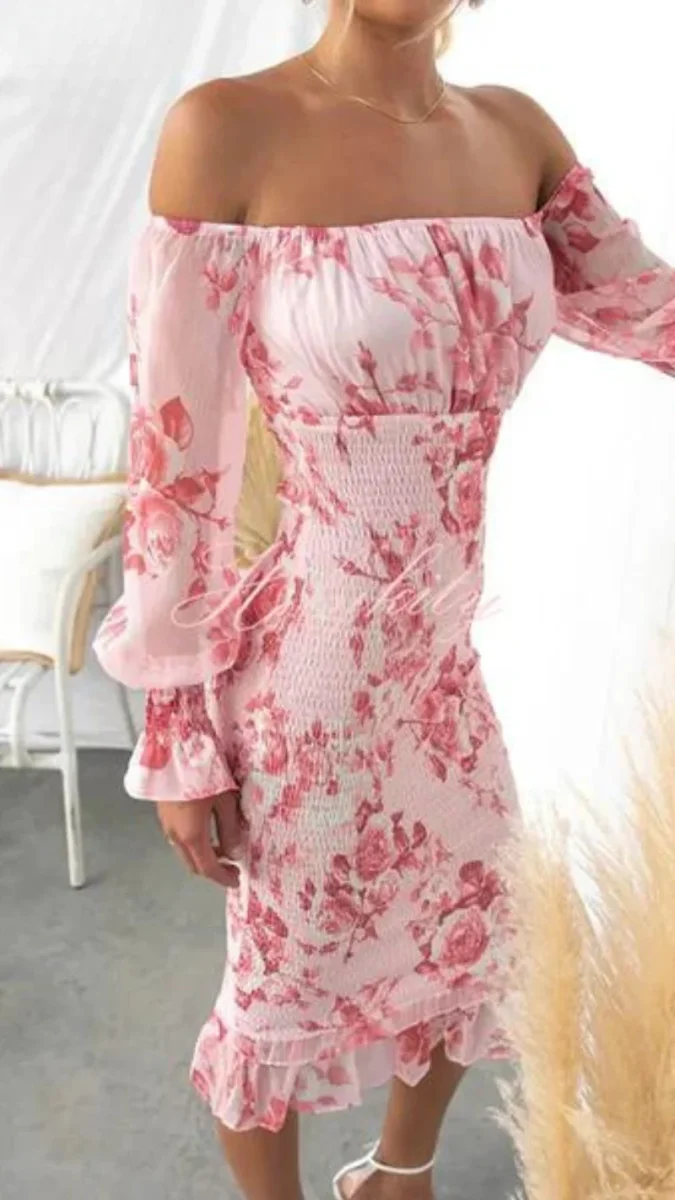 Kendall | Vestido midi de lujo (Casi agotado) - Imagen 3